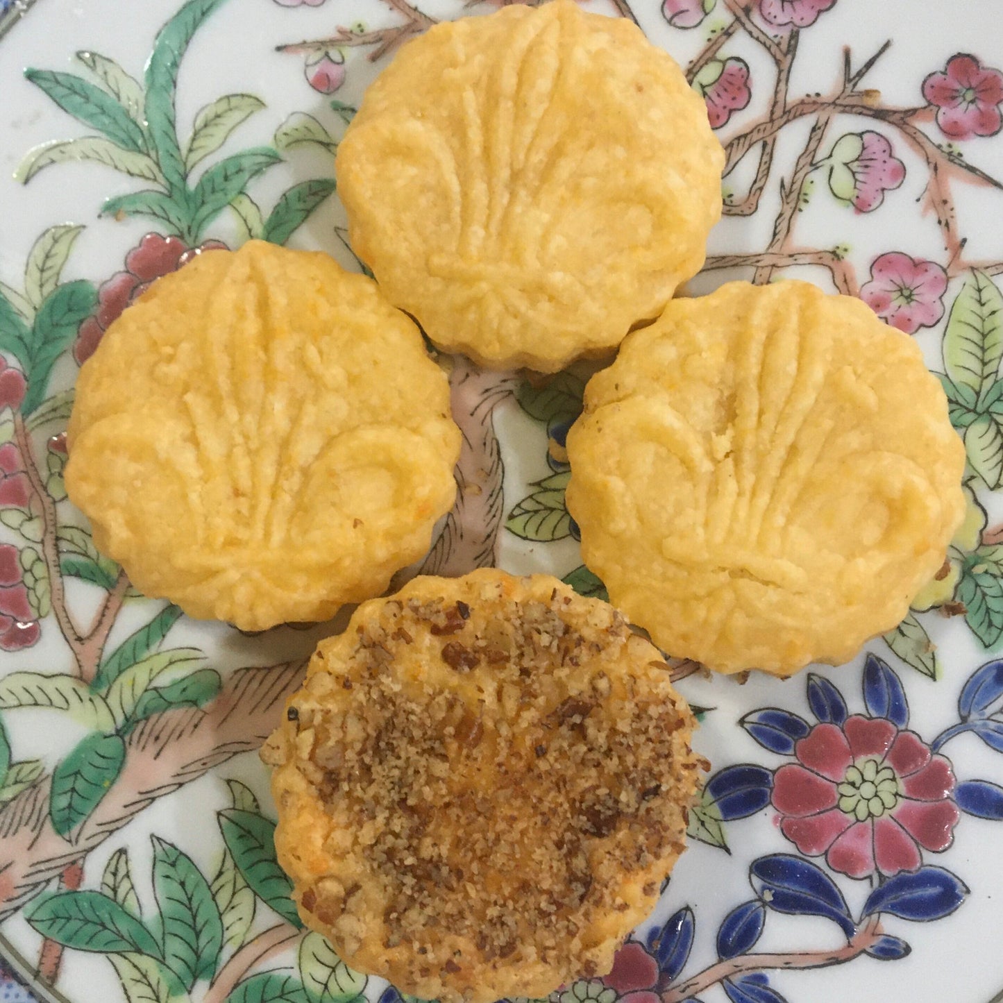 Cheddar Gouda Pecan Spring crackers w/3 styles. Cheese Straws Garden Party Charcuterie Cocktails Hors D’oeuvres Hostess