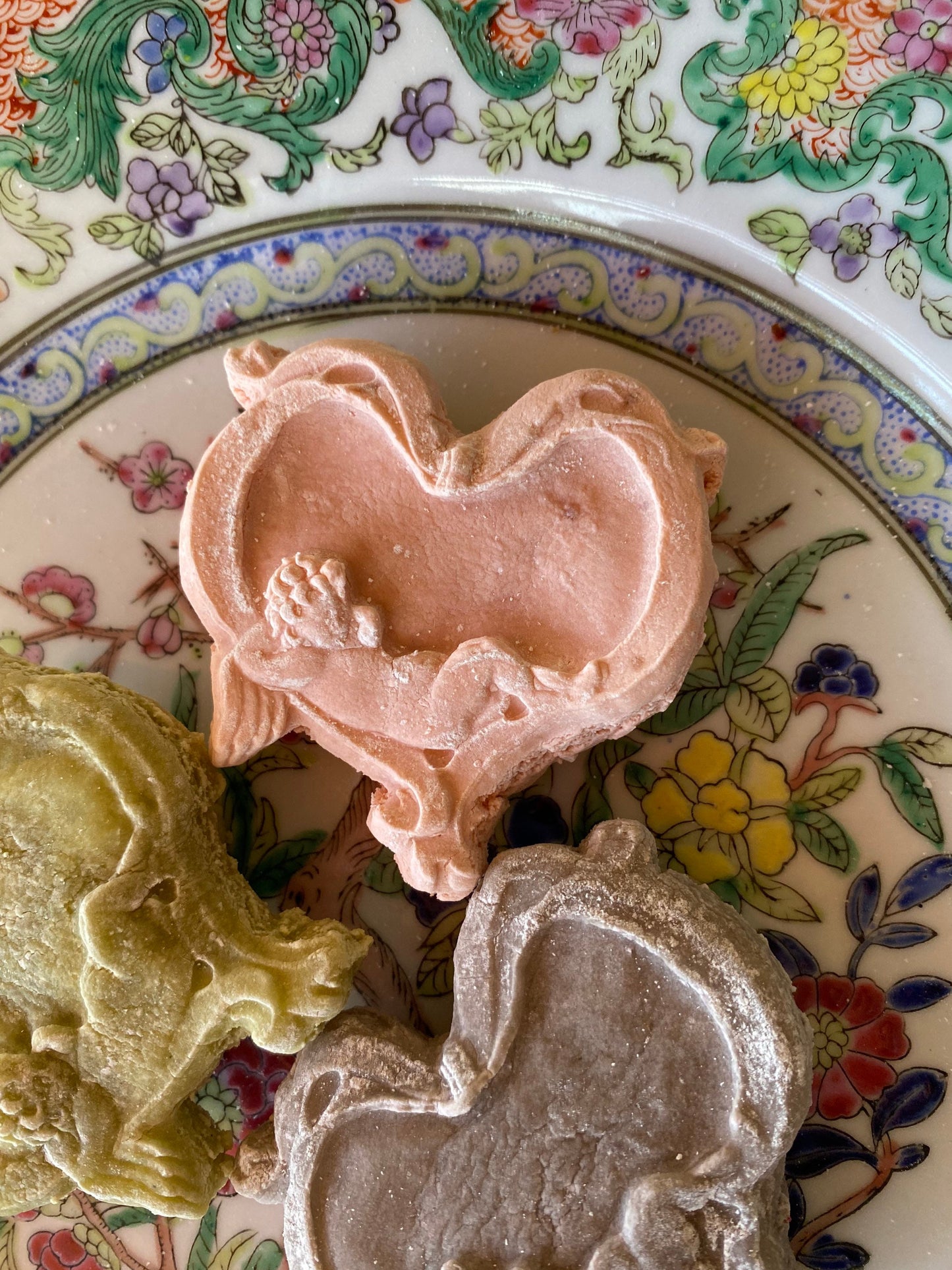 One Dozen Cupid Valentine tea cakes Heart