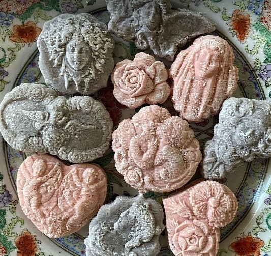 Gothic Romance Blackberry and Strawberry Southern Tea Cake cookies Bridgerton Bridal Wedding Shower Favors 1 Dozen