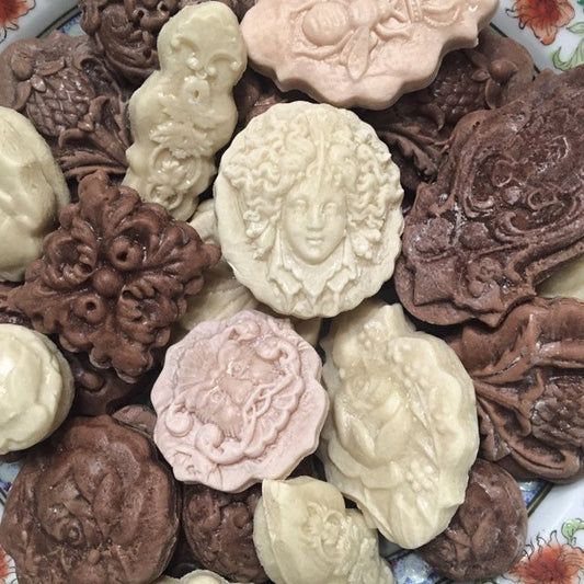 1 Dozen Gothic Rennaisance Themed Soft Springerle Southern Tea Cake cookies Bridal Wedding Shower Favors 1 Dozen
