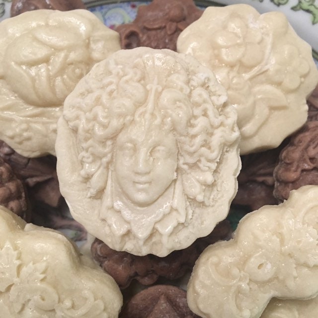 1 Dozen Gothic Rennaisance Themed Soft Springerle Southern Tea Cake cookies Bridal Wedding Shower Favors 1 Dozen