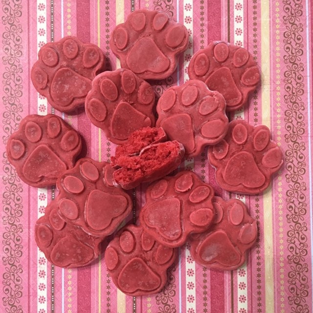Guntersville Red Wild Cats Cookies Wildcats Wild Cat Wildcat Paws 2 Dozen Teacakes Prom