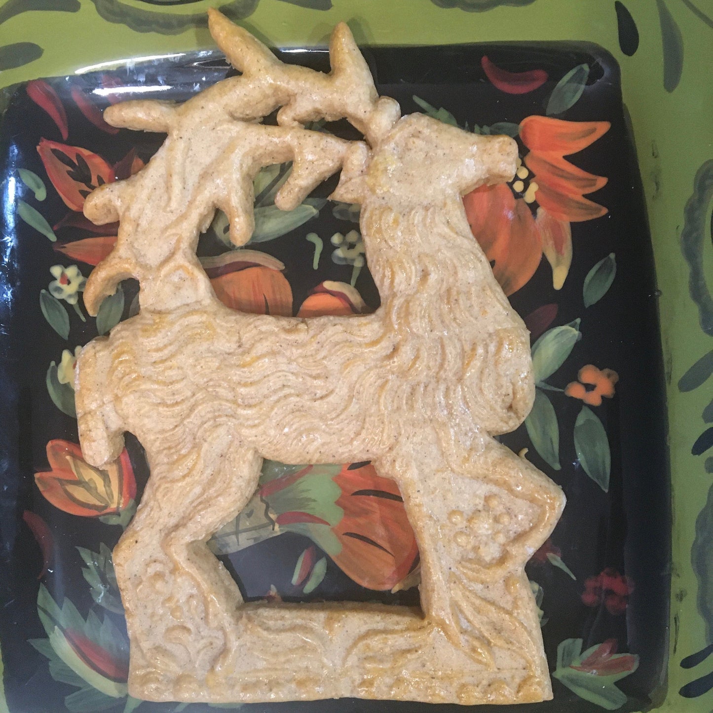 Reindeer Vintage Christmas Gingerbread 17thC Design