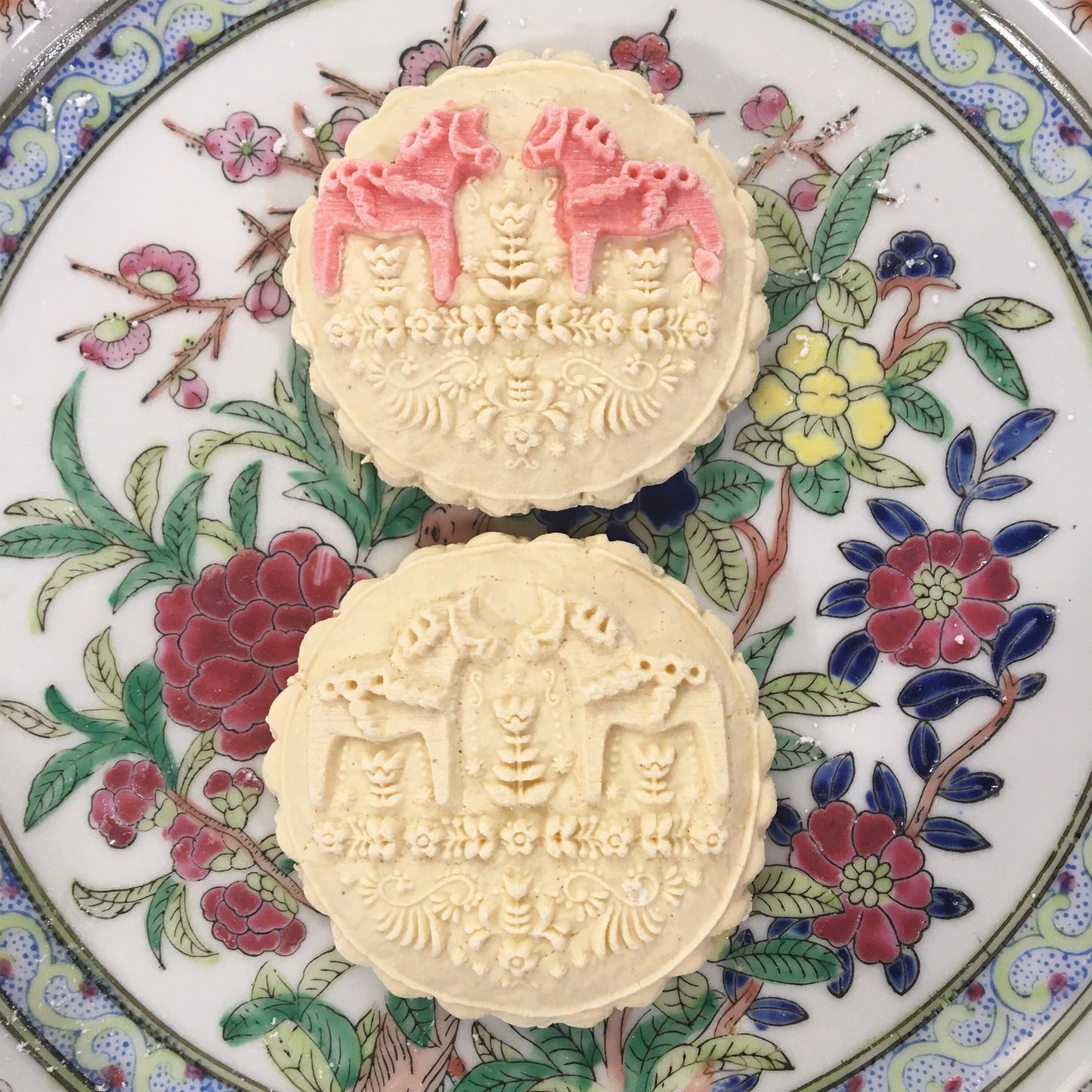 1 Dozen Dala Swedish Horse tea cake Springerle Dalecarlian