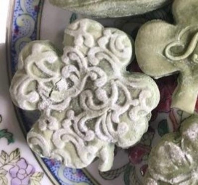 Saint St Patrick’s Day Tea Cakes Soft Springerle Shamrock Leprechaun