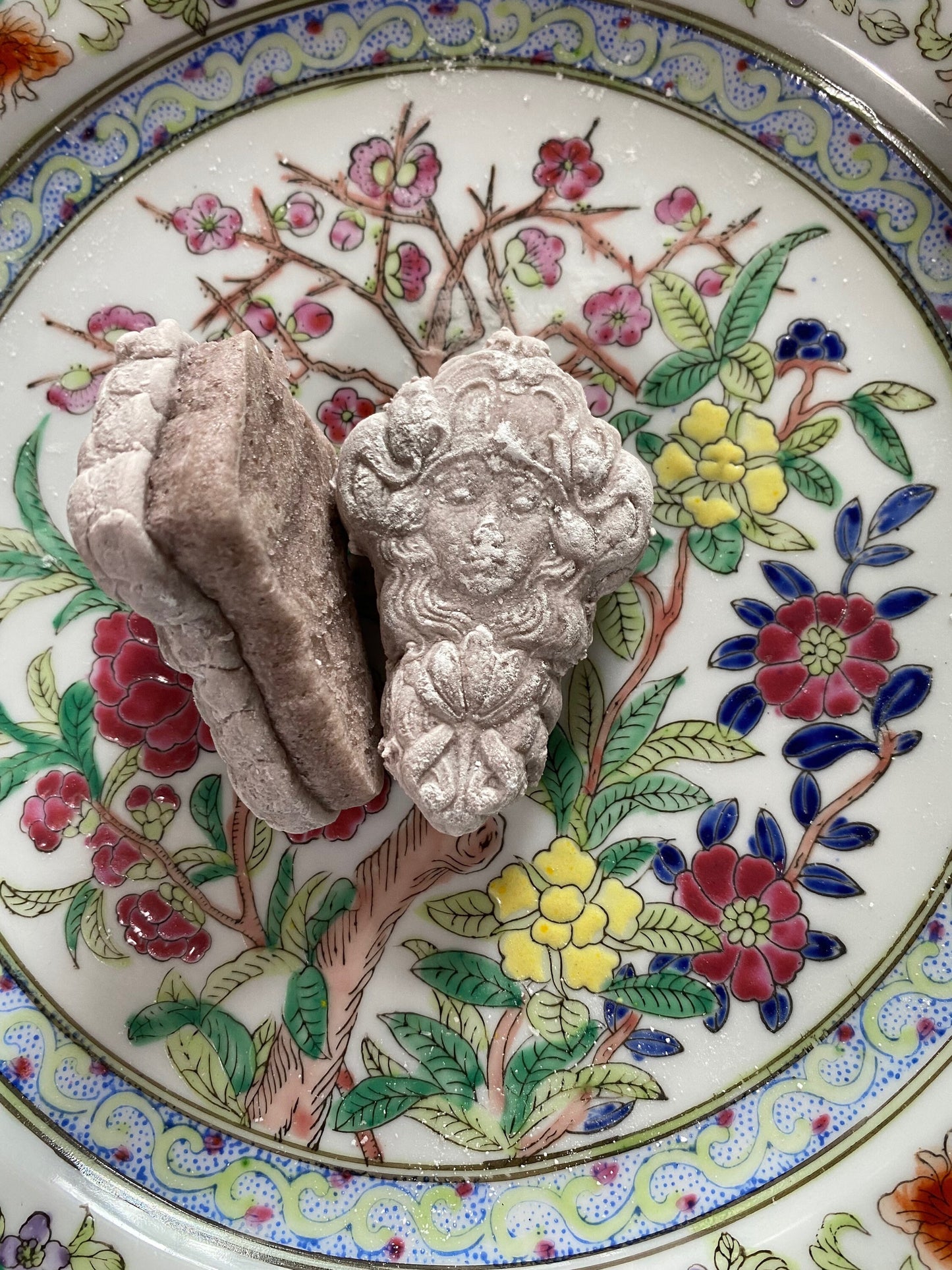 Blackberry and Blood Orange Soft Springerle Southern Tea Cake cookies Renfair Renaissance Fair Shower Favors 1 Dozen Mardigras Medieval