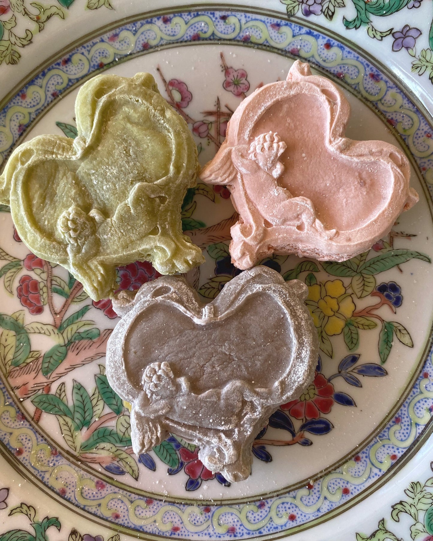 One Dozen Cupid Valentine tea cakes Heart