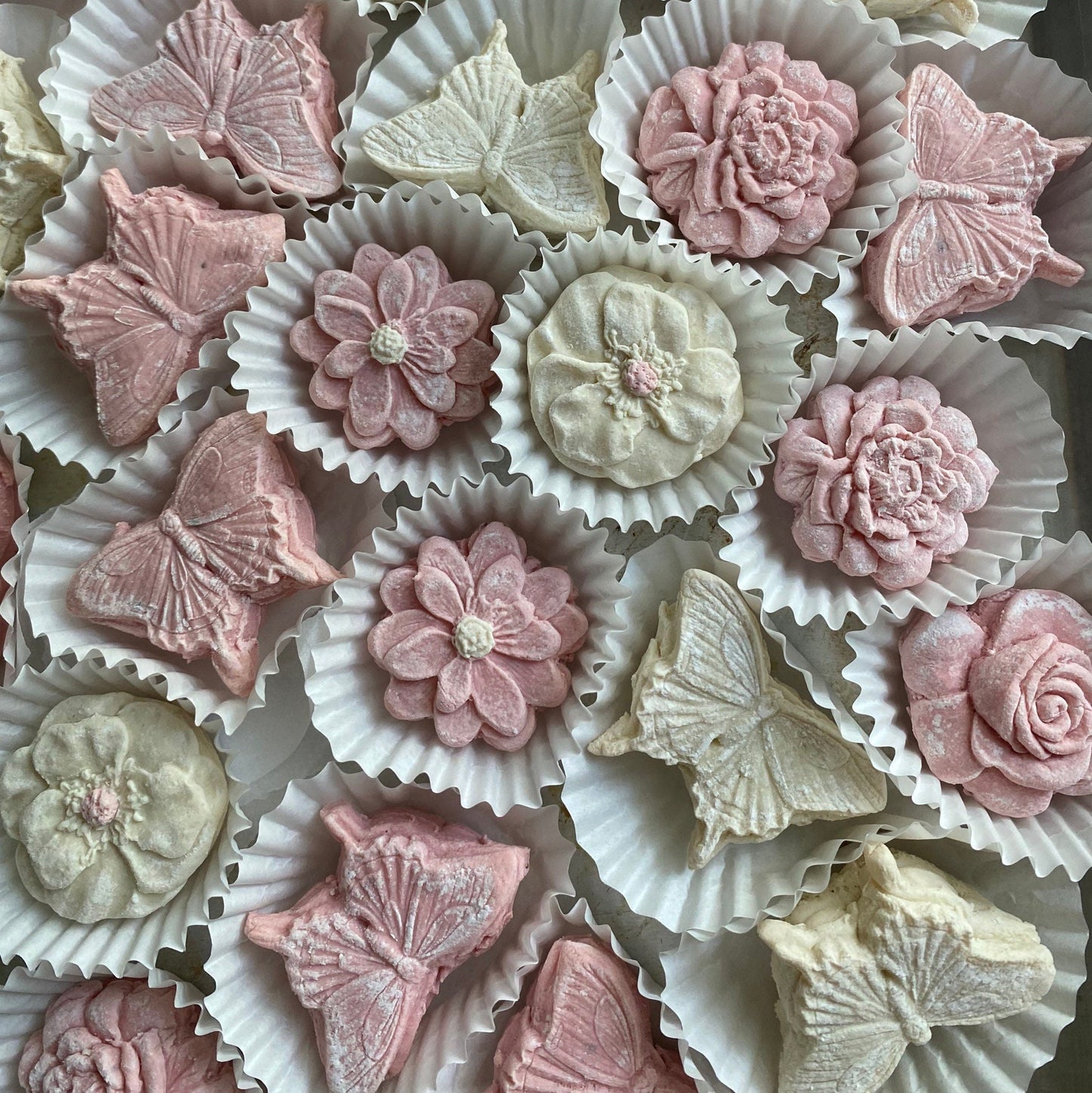 Butterfly Garden Sweet Home Alabama Heart Cookies 1 Dozen Camellia Rose Peony with a Gluten Free Option
