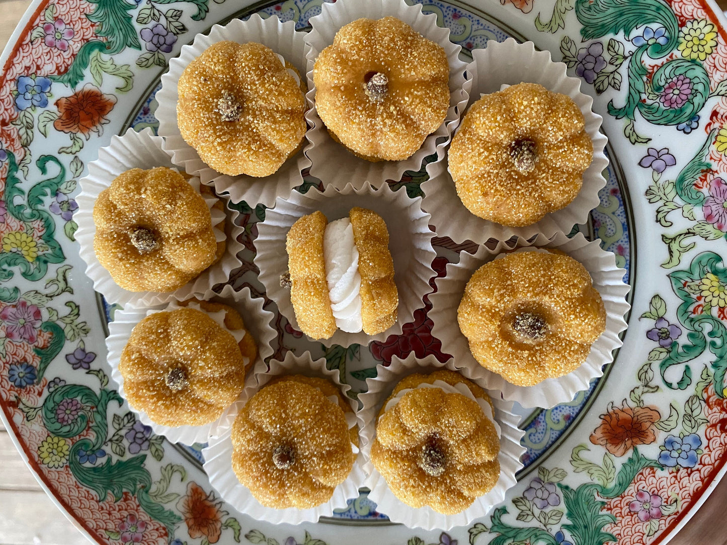 Pumpkin Spice sandwich cookies Fall Thanksgiving Harvest Autumn